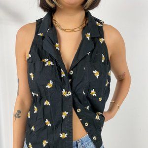 Bumblebee Button Up